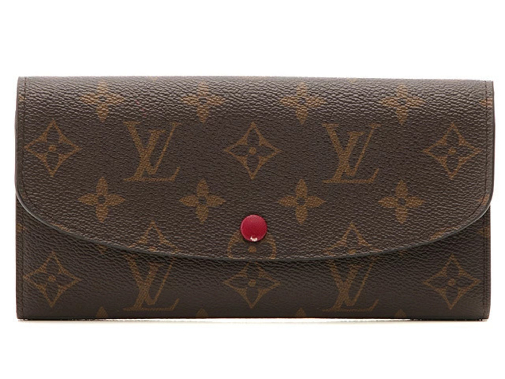 Louis Vuitton Portefeuille Emilie Monogram Fuschia Pink